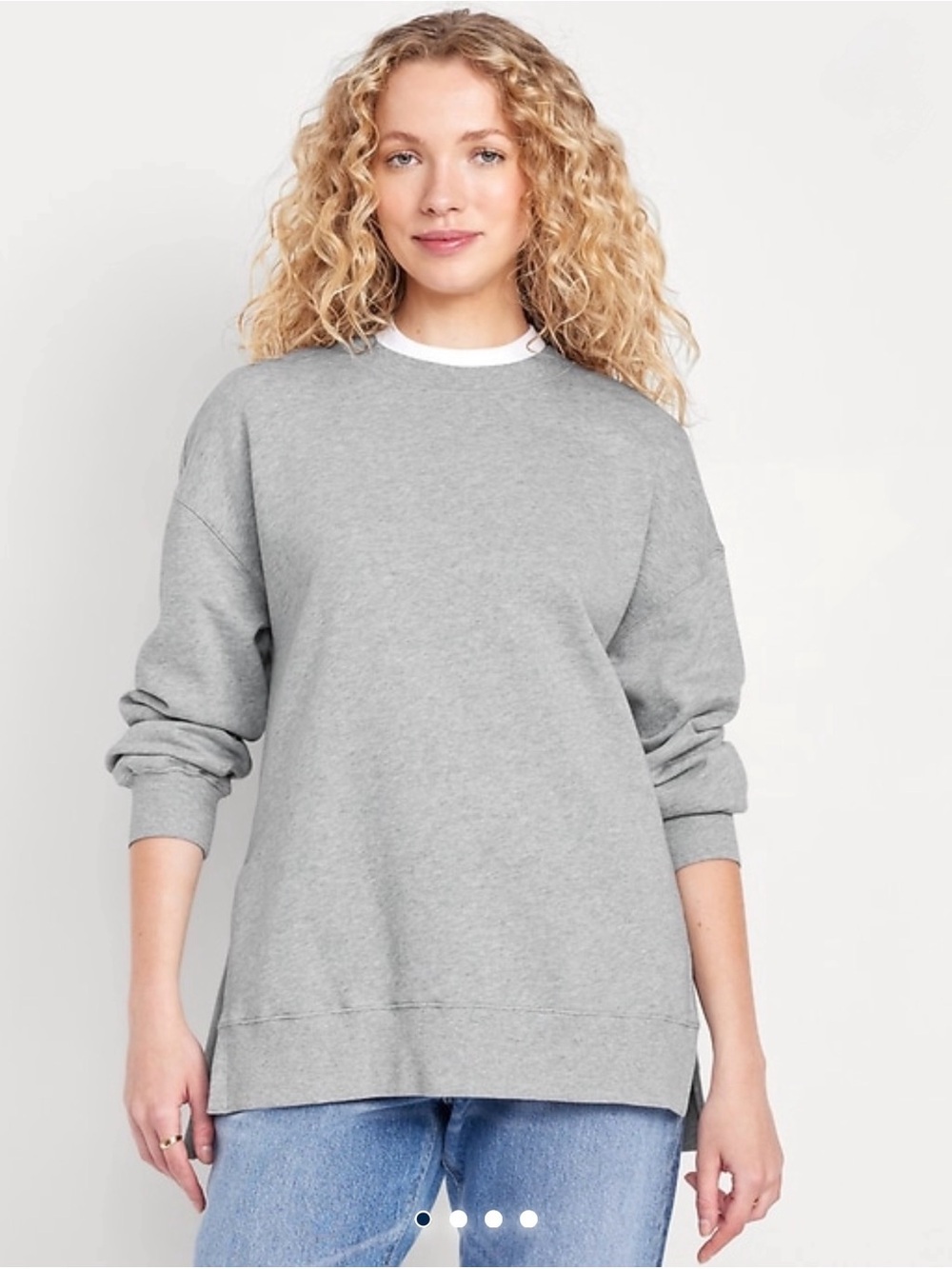 Old Navy Tall Relaxed Fit Tunic Sweatshirt